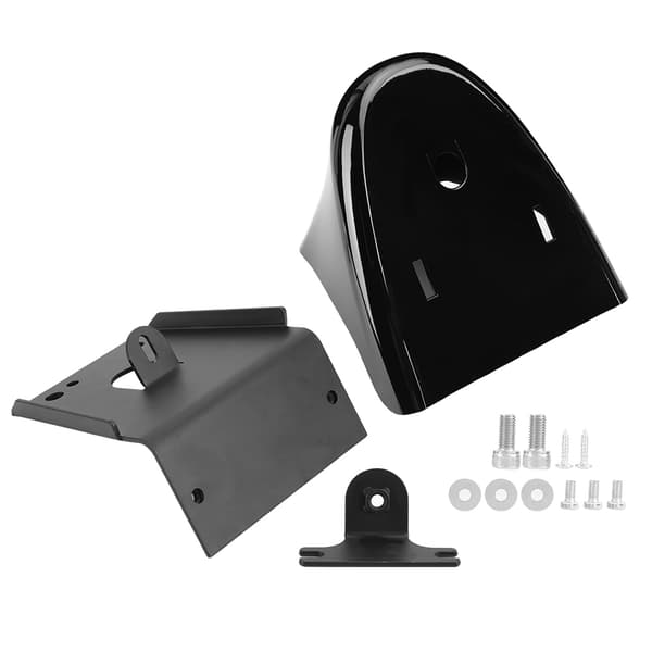 Motorcykeldele Tilbehør Spoiler Hageskærm Passer til XL1200 Modeller 04-17 (Blank Sort)