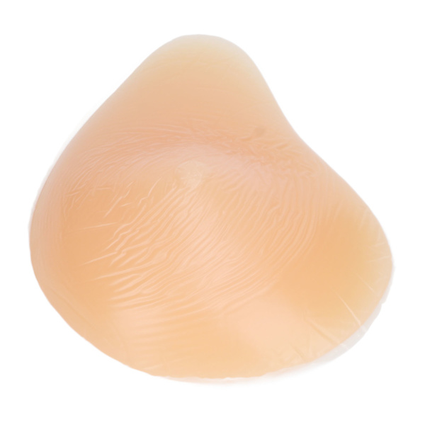 Spiralform brystform kunstig bryst Silikone brystprotese til mastektomi restitution højre 600g / 21.2oz