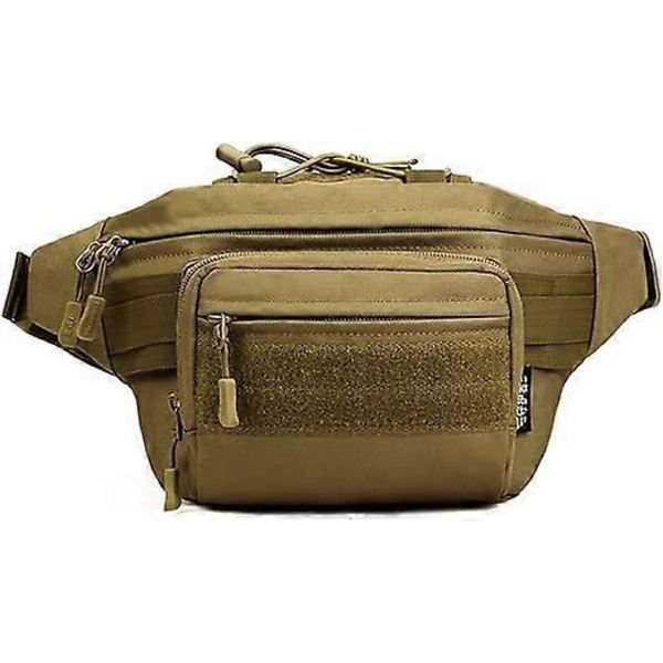 Vyötärölaukku Molle Fanny Pack Bumbag Hip Running Bag Miesten Naisten Vaellus Retkeily Juoksu Koiranulkoilutus