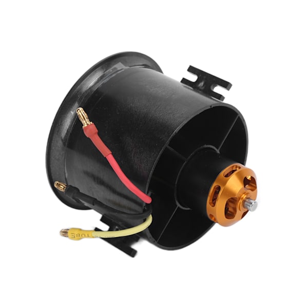 QX Motor 70mm EDF Set 3500KV Borstlös Motor med 6-bladig Kanalfläkt för RC-flygplan