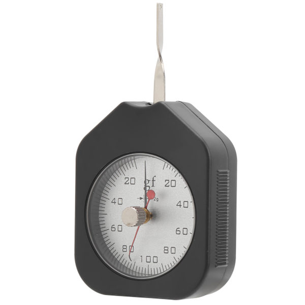 SEG‑100‑2 Skivespændingsmåler Tester Lomme Gram Force Meter Dobbelt Pointer 100g