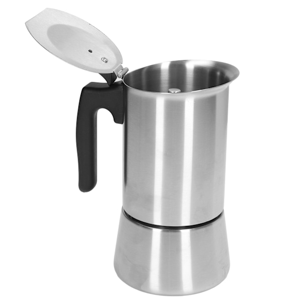 Moka Pot Espressomaskin Husholdning Rustfritt Stål Mokka Kaffe Siphon Hånd Kaffe Pot Kaffe Maskin