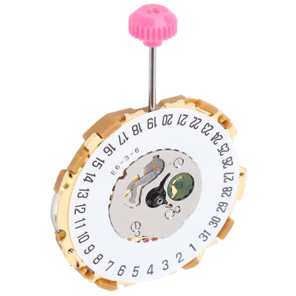 9U13 Quartz Movement Reparasjonsdeler DIY Watch Movement Reservedeler med pinne