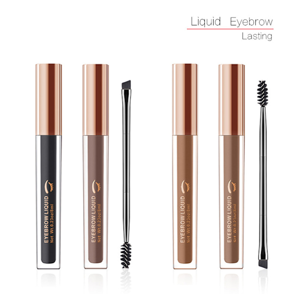 Ögonbrynssmink Långvarig ögonbrynsgel Vattentät Ögonbrynssmink Tint Gel Kit med ögonbrynspenna sminkborste