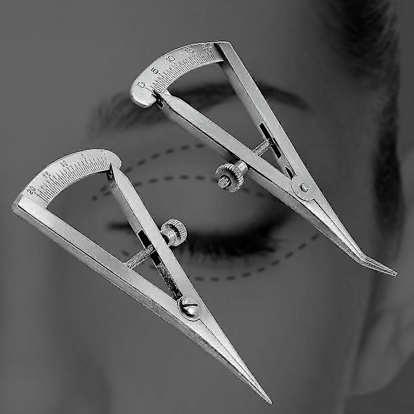 Dental Castroviejo Mätok 0 Till 20 Mm Vinklad 3.25\" Kirurgiska Instrument Hållbara