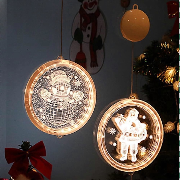 LED Julbelysning Batteridriven (God Jul, 24cm)