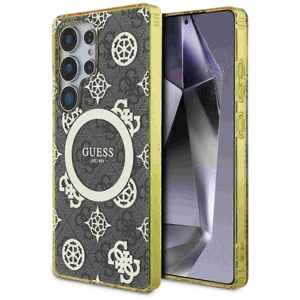 Galaxy S25 Ultra 4G Backside Gold Electro. Pattern MagSafe Brow Brown Samsung Galaxy S25 Ultra