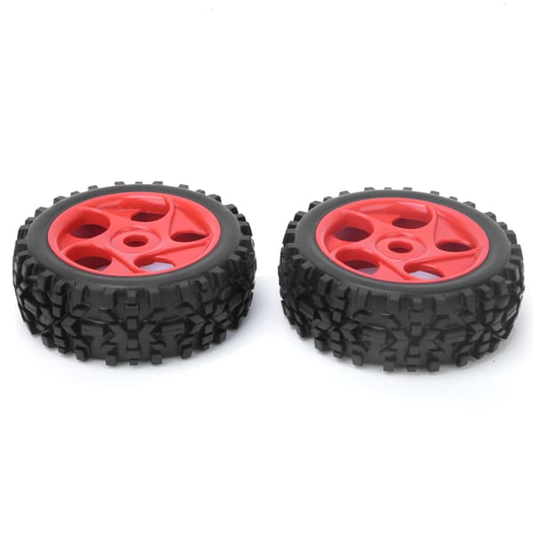 2 stk. 118 mm gummi universal dæknav opgraderingstilbehør passer til 1/8 RC bil