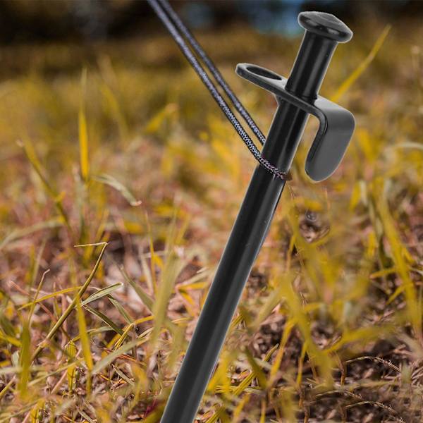 4st Stål Förläng Utomhusresor Camping Strand Tältpinnar Pin Stakes Markspik (20cm)