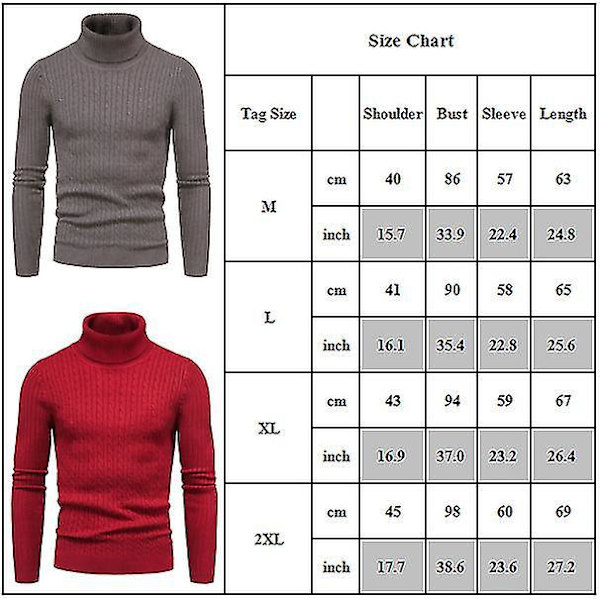 Slim Fit Stickad Polotröja för Herr - Khaki - Storlek 2XL