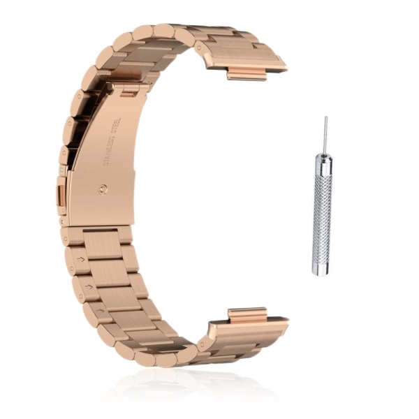 Udskiftningsbånd, der er kompatible til HUAWEI Watch FIT2 Smart Watch Rustfrit stål Metaludskiftningsarmbånd Smartwatch Band