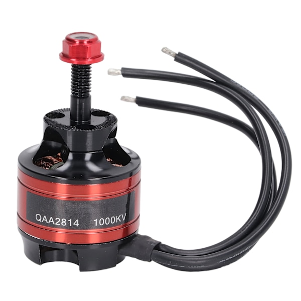QAA2814 1000KV RC borstlös motor 6S planmotor 14 poltyp för drönarmodell flygplan fast vinge CCW