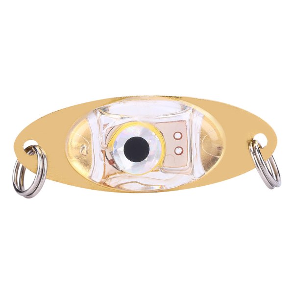 LED Deep Drop Undervanns Eye Fish Attractor Lure Light Blinkende lampe for fiske (fargerik)