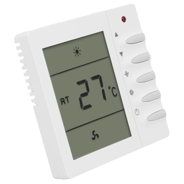 AC220V Central Luftkonditionering Fläkt LCD Termostat Luftkonditionering Temperaturregulator