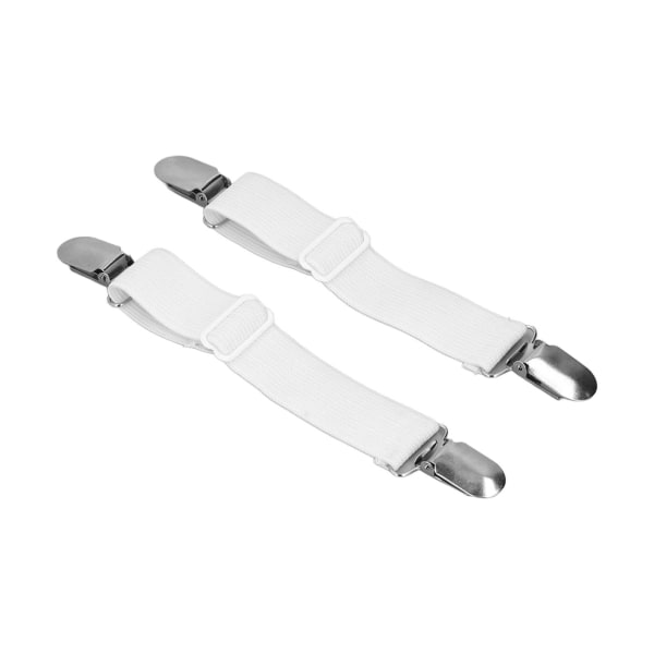 2st Lakanremmar Bekväma Pålitlig Bekväm Praktisk Flexibel Elastisk Enkelt utbytbara Sängkläder Vit