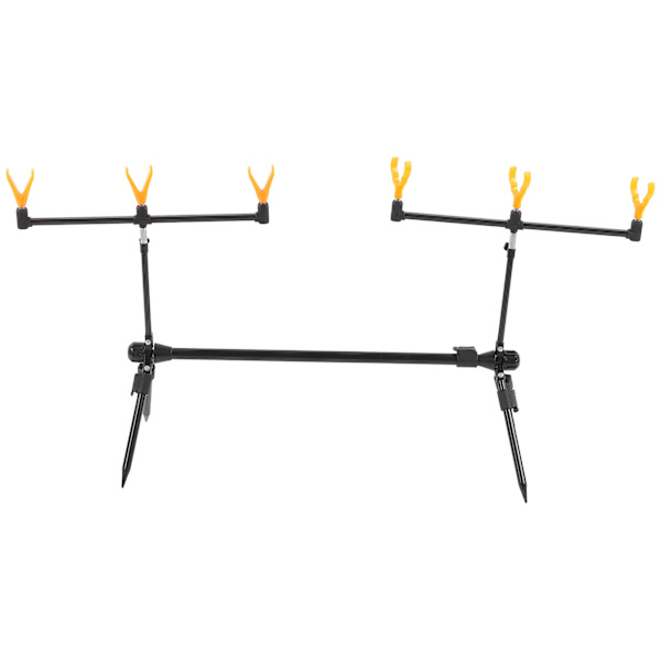 Sjøfiske Stang Foldbar Brakett 3 Fiske Stang Teleskopisk 4 Fot Holder Hvile Stativ