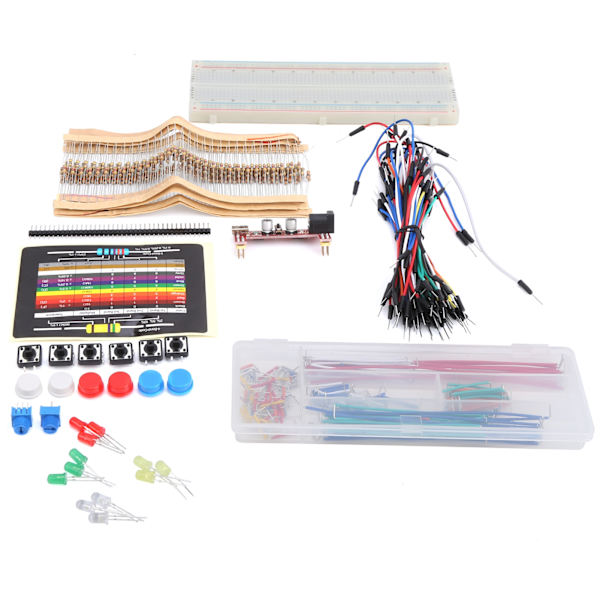 Grunnleggende startpakke DIY-modul for Raspberry Pi elektronikkkomponentutviklingskort