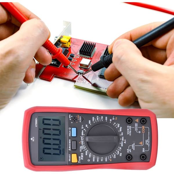 UNI-T UT890D 6000 siffer RMS Ekte Multifunksjons Digitalt Multimeter (Håndholdt)