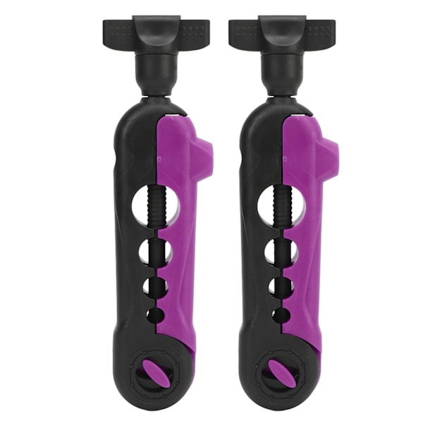 2PCS Mini Line Spooler Bärbar Justerbar Fiske Line Spooler Fiske Line Winder Maskin Mini Bobbin Reel Tillbehör Svart Lila