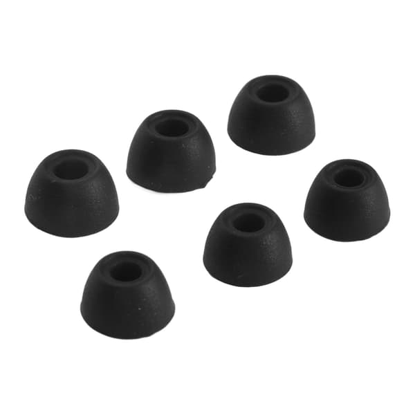 3 par ørepropper blød silikone S M L størrelse erstatningsørepropper til Galaxy Buds 2 SM R177 sort