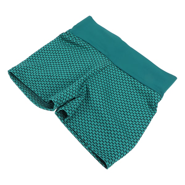 Booty Shorts Hög midja Yoga Shorts Elastisk midja Löpning Gym Träning Biker Shorts för kvinnorXL
