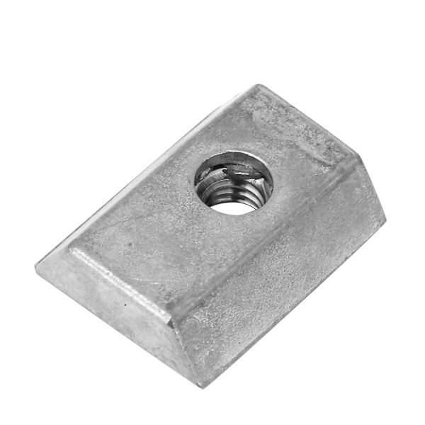 Z042M sinkkiseosmetallinen yksiuramutteri sorvin osien lisävarusteiden kiinnittämiseen