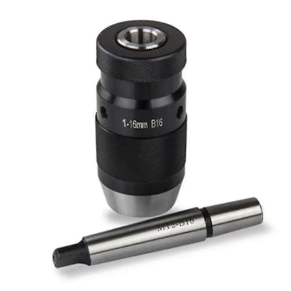Borefôring Hurtigspennende Borechuck 1-16mm B16 Med Konuser MT2 Auslappenblappe Tilstand: Ny Zekai