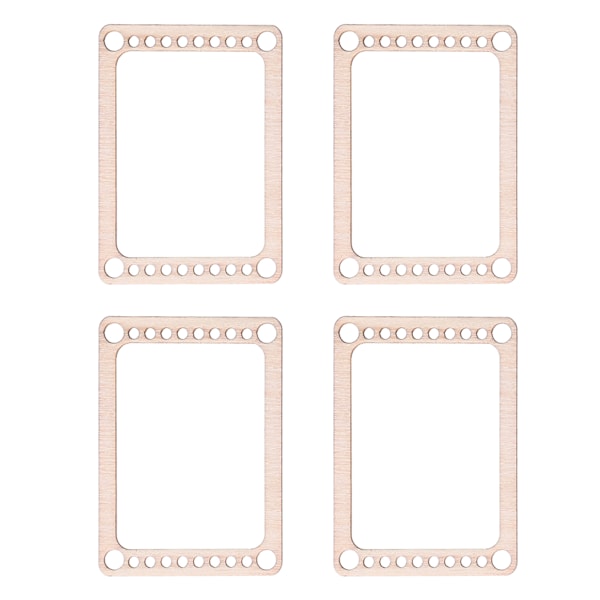 4 st vävstolar kit i trä, mini vävram, stickram för DIY-vävning, intresseutveckling