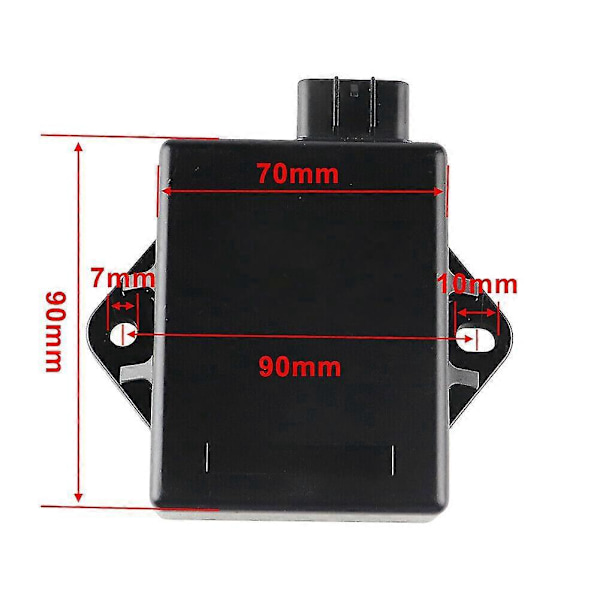 Ignitor CDI Boks Modul Enhet 4XE-85540-00-00 kompatibel med Bear Tracker 250 YFM250X 2001-2004-B16