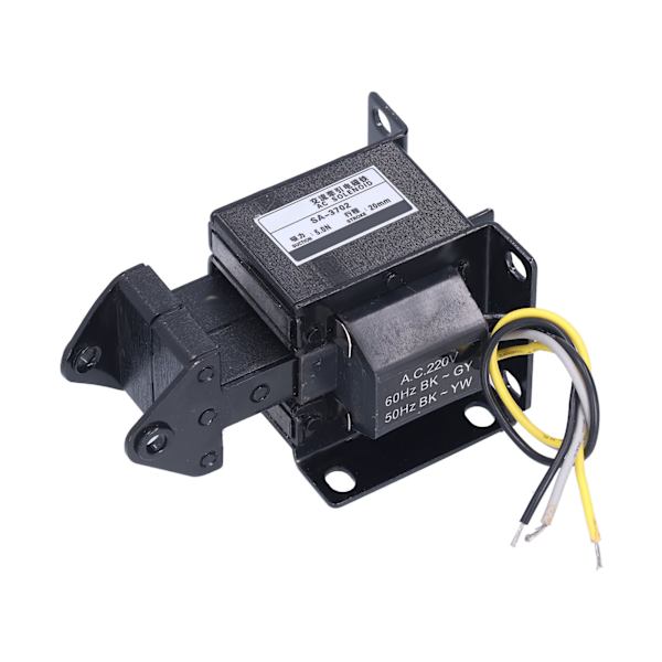 BERM AC Solenoid Elektromagnetisk Traksjon Push Pull Elektrisk Magnet AC220V SA‑3702