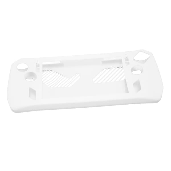 Spelkonsol Skyddsfodral Silikon Mjukt Skyddsfodral för Asus Rog Ally med Rocker Cap Vit