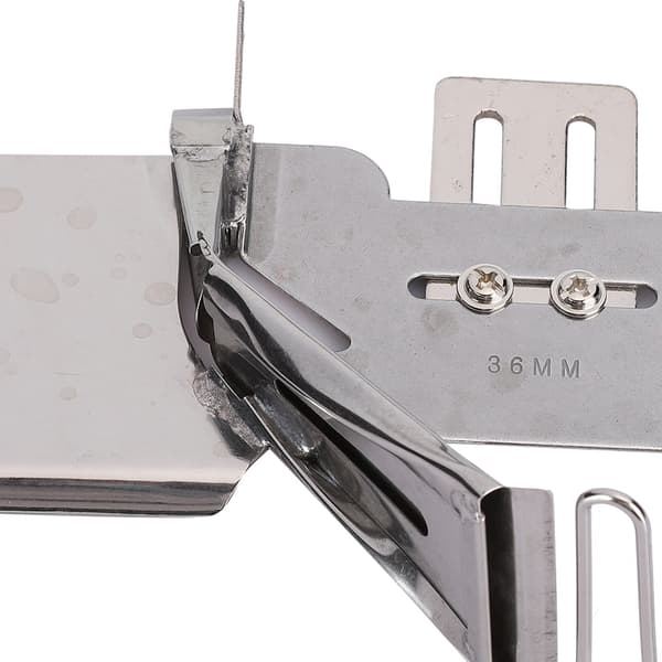 Båndbinder Symaskinetilbehør Rustfrit Stål 4 Folder Korrosionsbestandig Holdbar (36 mm)