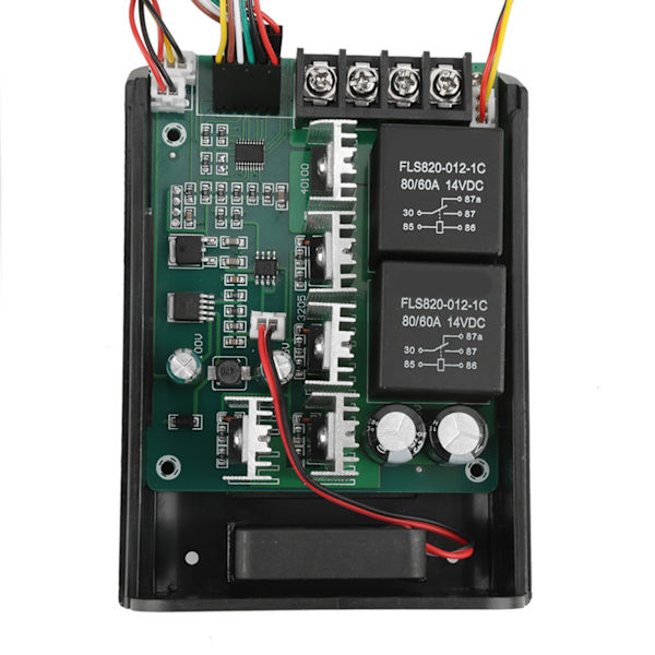 DC 10-55V 40A Digital Display DC Motor Hastighetskontroll CW CCW Reversibel Strömbrytare