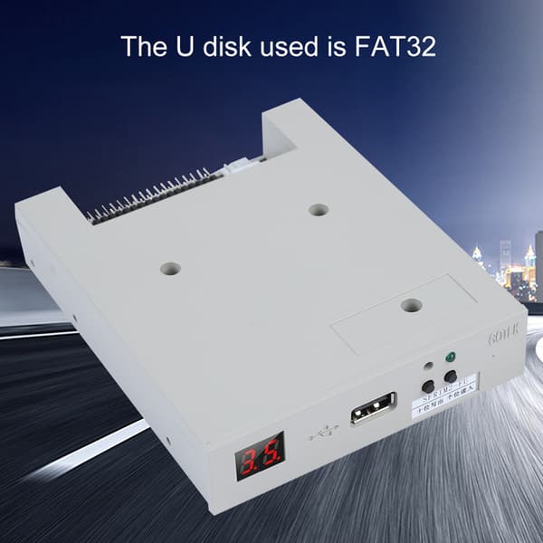 SFR1M2-FU 1,2 MB USB SSD diskettstasjonemulator Plug and Play for flatstrikkemaskin