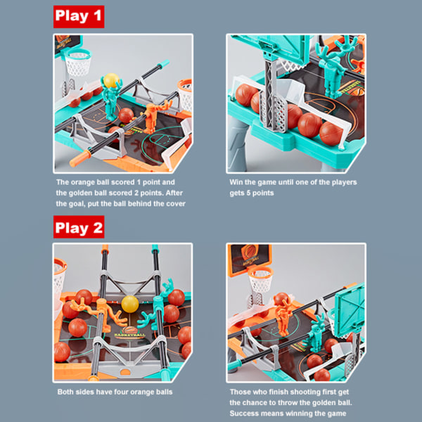 Barn Spel Foosketball Spel Barn Basketspel Förälder Barn Interaktivt Spel Dubbel Fingerspets Skytte Bordsspel för Barn