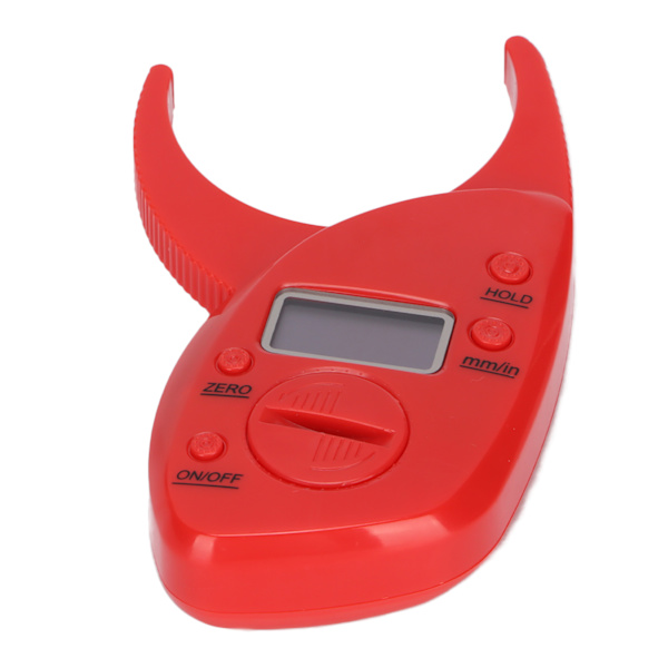 Fat Caliper Tester Body Fat Elektronisk Caliper og målebånd til nøjagtig måling af BMI Hudfold FitnessRed