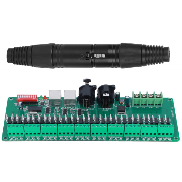 30-kanavainen DMX512 vakiodekooderi LED-ohjaindekooderi LED-nauhavalaisimiin, lavatankotarvikkeet 5-24 V