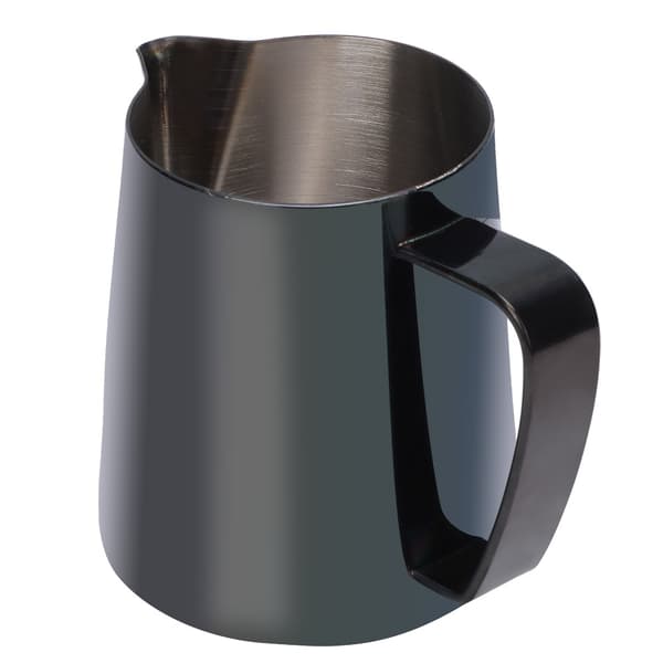 350 ml rustfrit stål titaniseret mælkeskummerkande kaffekande til Latte Art Sort