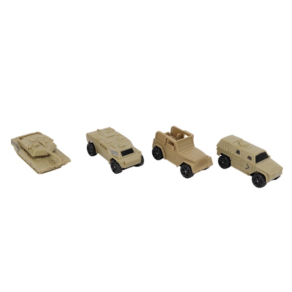 4 kpl/setti 1/64 Mini-rakennusajoneuvoa ABS-vetotekniikka-auto lapsille yli 3-vuotiaille