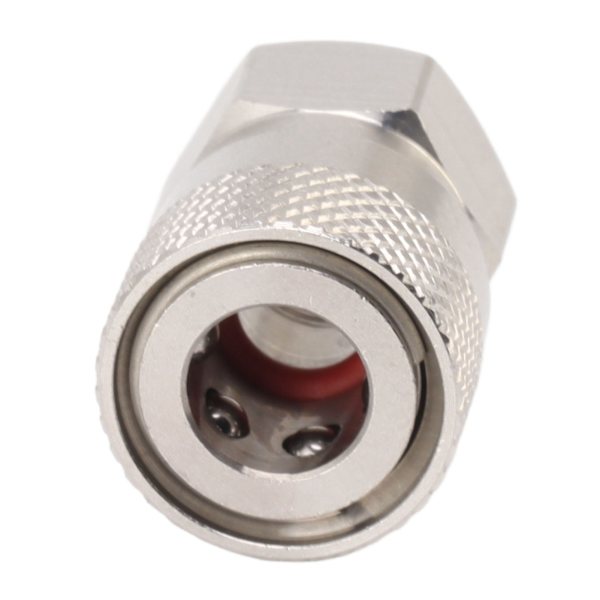 CO2-påfyllningsadapter 304 rostfritt stål gaspåfyllningsadapter 1/8NPT honkoppling