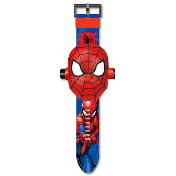 Børne Søde Tegneserie Håndleds Ure Legetøj Høj Præcision Børn Projektor Ur Legetøj til 3 til 8 År Gamle Drenge og Piger til Spiderman