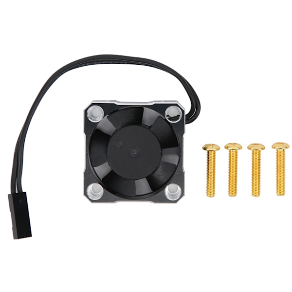 30x30MM RC Bilmotor Køleventilator 20000RPM Vandtæt Højhastigheds Elektrisk Køleventilator