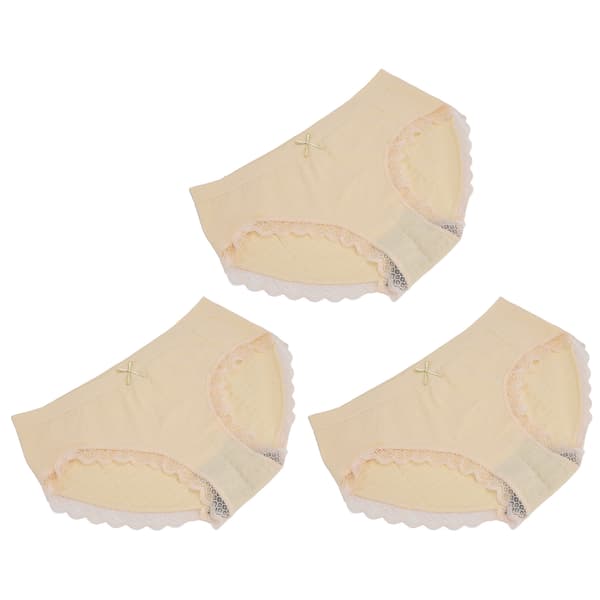 Truser Dame Boblebukser Truser Bomull Komfortabel Midje Sexy Blonde Truser