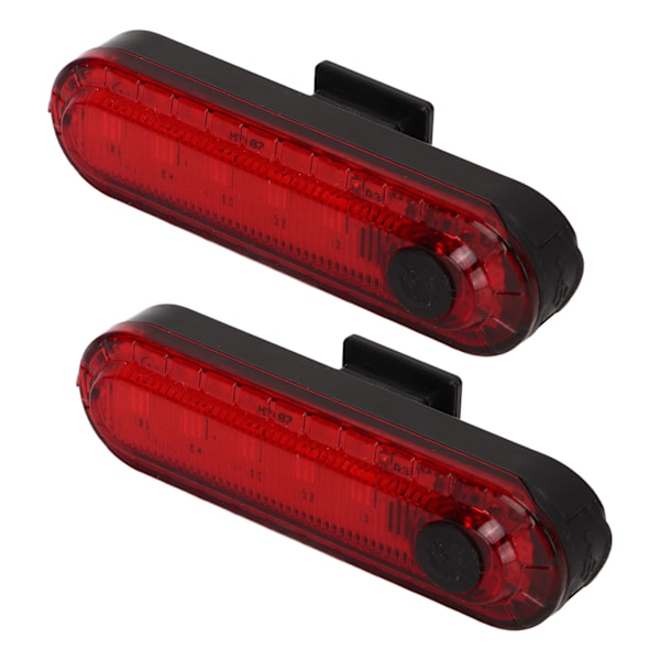 Cykellygte USB-opladning sikker lysstærk universel for- og baglygtesæt til landevejs- og mountainbikes 2 stk.