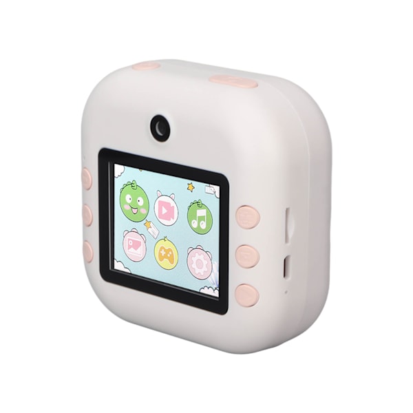 Mini lommeprinter Kanin form termisk skriver Mini digital front bakre dobbeltkamera HD bærbar bilde skriver