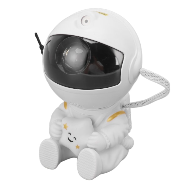 Stjerneprojektor Astronaut Projektor RGB Lys USB-drevet Fjernbetjening Roterbar Lysprojektor til Soveværelsesindretning