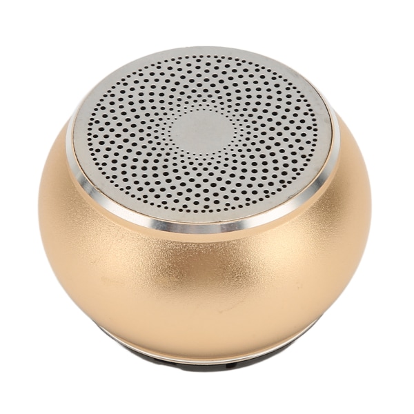 Pieni Bluetooth kaiutin Yksinkertainen muotoilu IP67 Vedenpitävä kannettava langaton kaiutin suihkuhuoneeseen Pyöräauto Gold