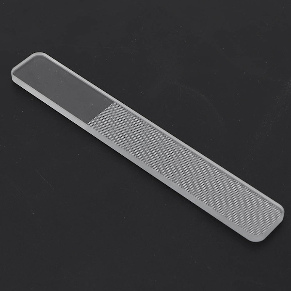 Professionel nanoglas neglefil Neglebuffer Slibning Polering Poleringsstrimmel Manicureværktøj Firkantet neglefil
