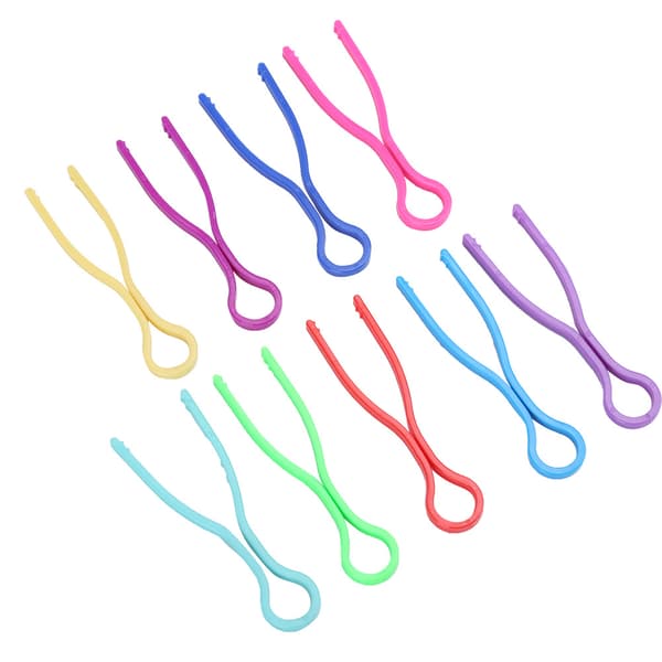 180 stk. Bobbin Buddies Plastspoleklemme Trådkontrollholder Symaskintilbehør