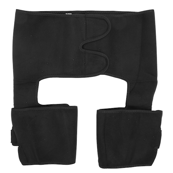 3-i-1 midja lår tränare midja tränare lår trimmer träning fitness yoga svettbälte L/XL